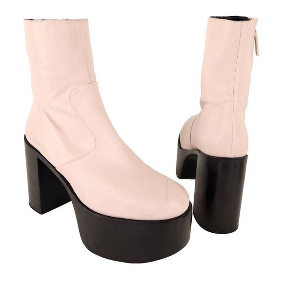 Simon Miller Tommy Edition Raid Boots Size 42 US 9 Men Pink Limited Edition $660 - Picture 2 of 14